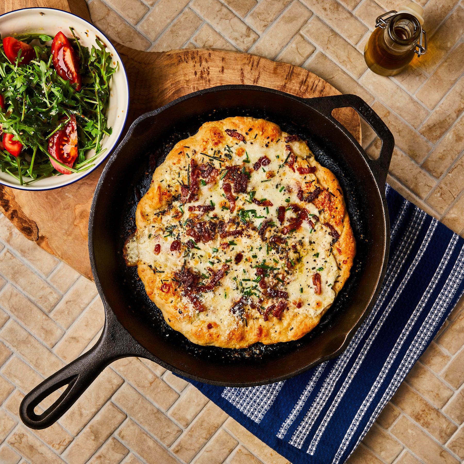 Cast Iron Pizza Bianca