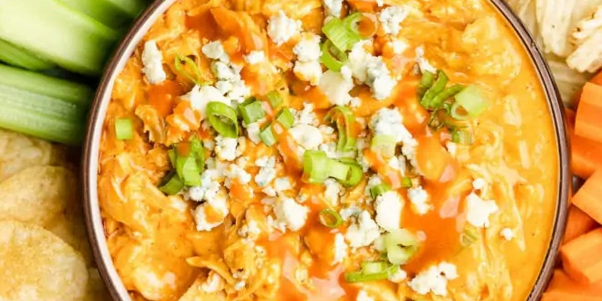 buffalo chicken dip with blue cheese dressing crock pot Crockpot Buffalo Chicken Dip