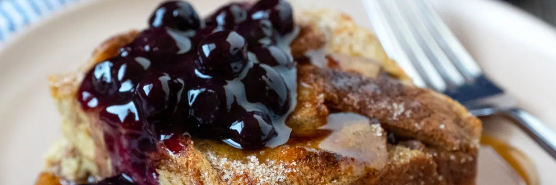 Cinnamon Blueberry French Toast
