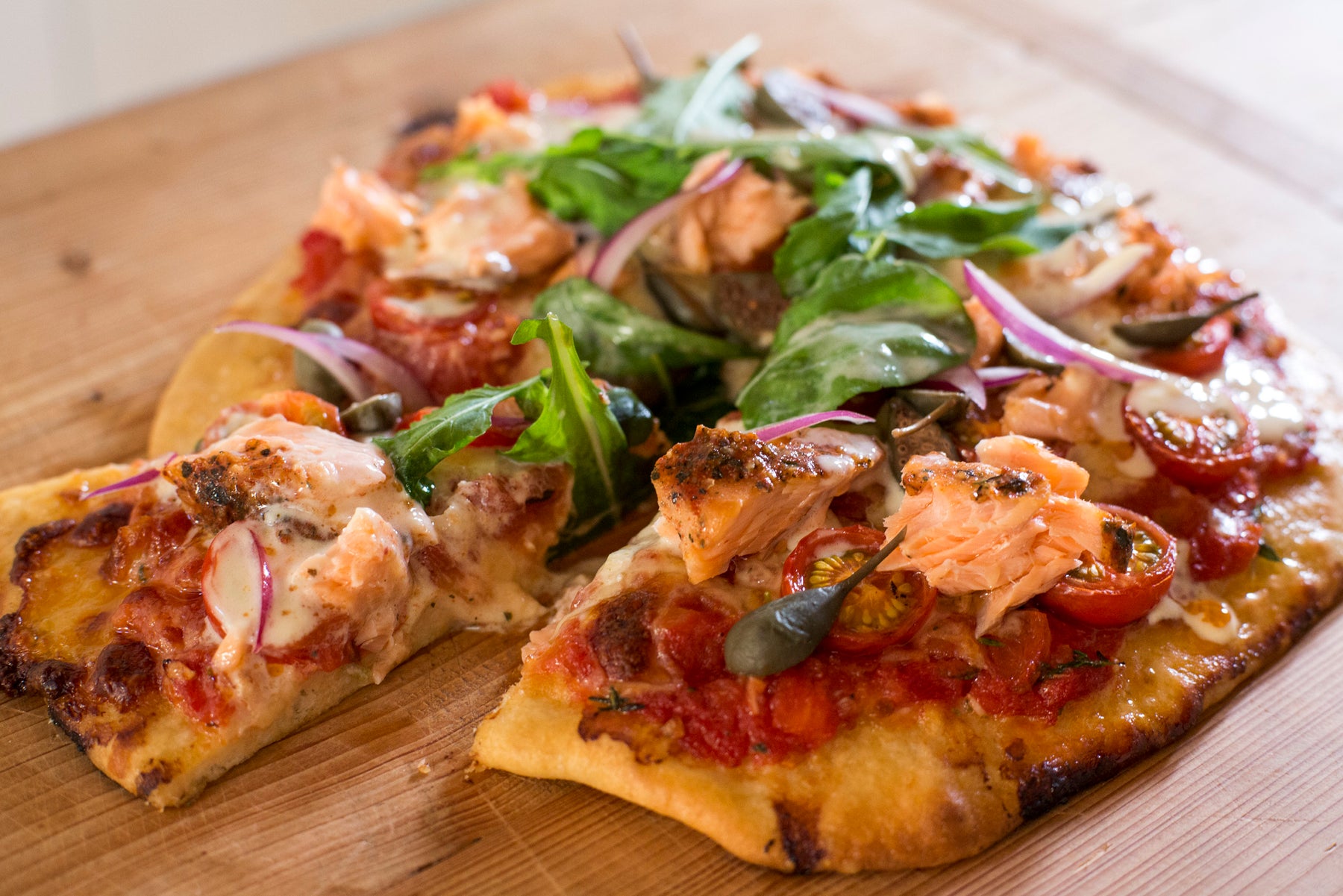 Smoked Salmon Pizza