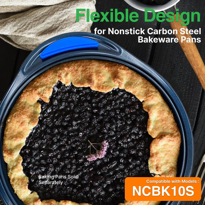 Blue Silicone Handles