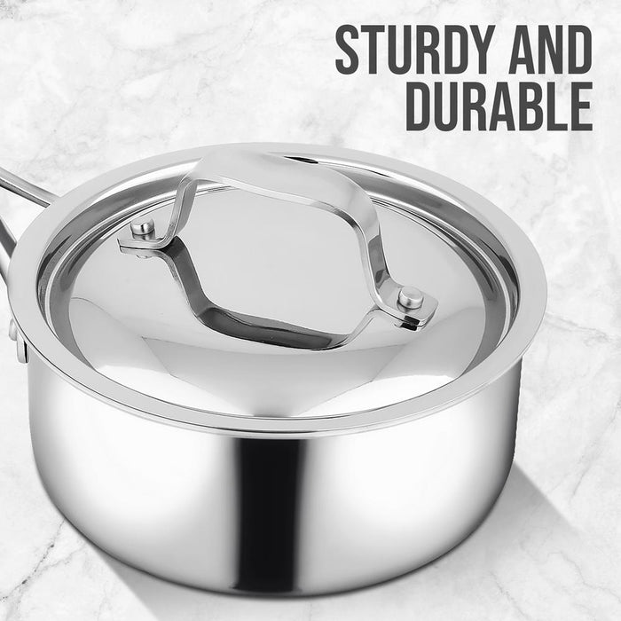 Lid For 1.5 Quart Saucepan Pot - Stainless Steel Lid, Works With Model Number: Ncssx45