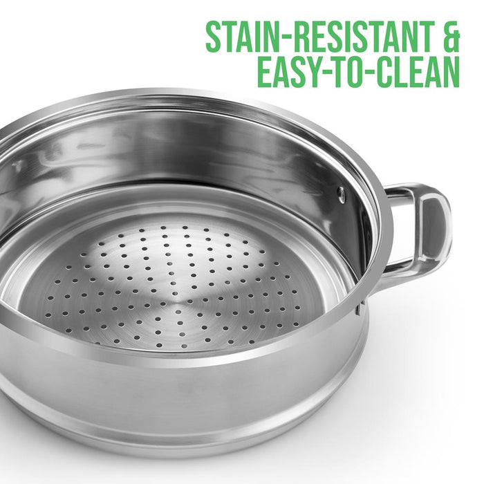 Steamer Insert With Lid - Stainless Steel, Works With Model Number: Ncssx45