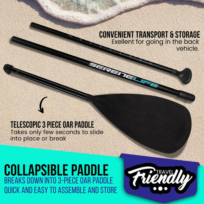 Sup Stand Up Paddle-Board Adjustable Paddle (Used For Serenelife Model: Slsupb872)