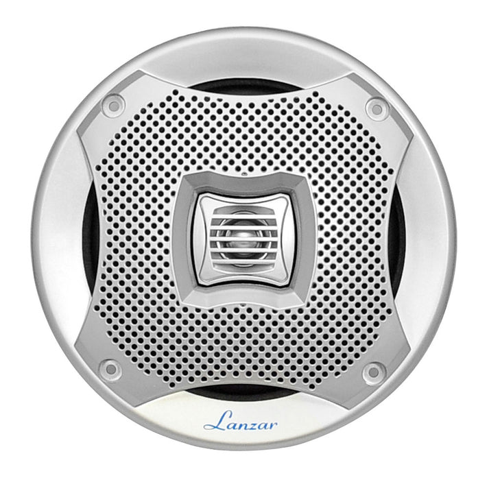 400 Watts 6.5'' 2-Way Marine Speakers (Silver Color)