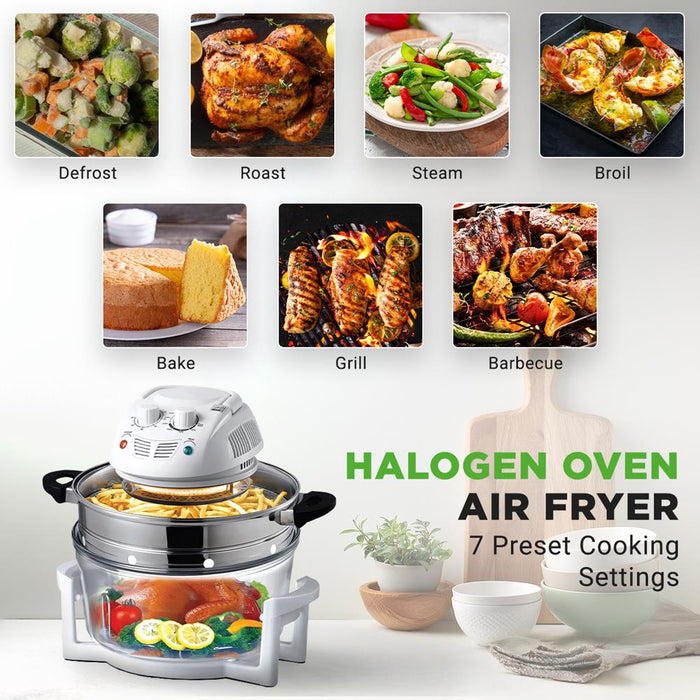 Halogen Oven Air-Fryer / Infrared Convection Cooker, Healthy Kitchen Countertop Cooking