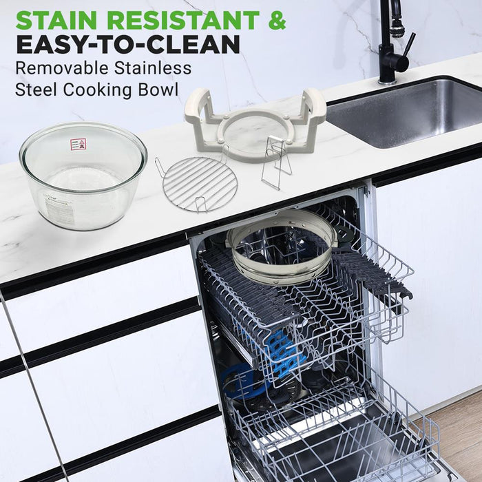 Halogen Oven Air-Fryer / Infrared Convection Cooker, Healthy Kitchen Countertop Cooking