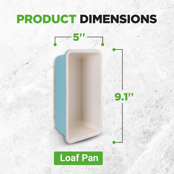 Ceramic Bread Loaf Pan Used For Nutrichef Model Number: Ncbk6Ct5 And Ncbk6Ct5.5