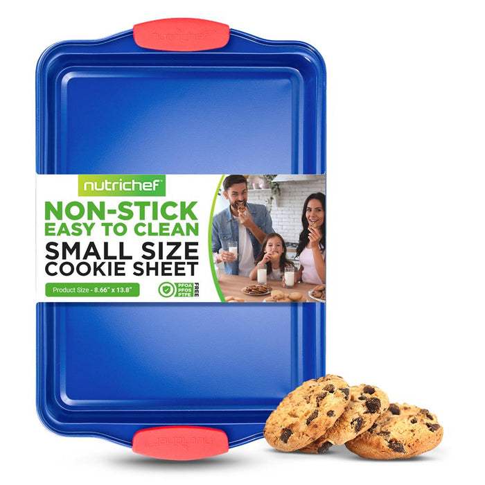 Small Cookie Sheet -Commercial Grade Restaurant Quality Metal Bakeware, Compatible With Model: Ncsbsbl3 (Blue)