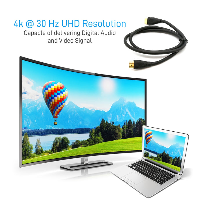 3 Ft. High Definition Hdmi Cable, Gold