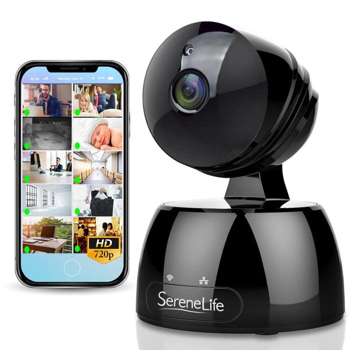 Ip Camera Wifi Cam  - Hd Network Camera With Remote App Control, 720P