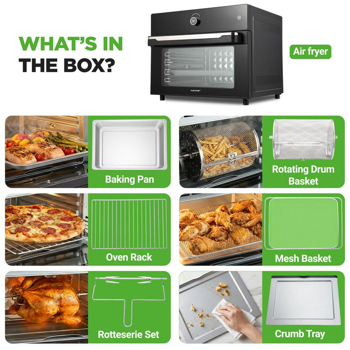 Digital Air Fryer Toaster Oven Combo, 32 Qt