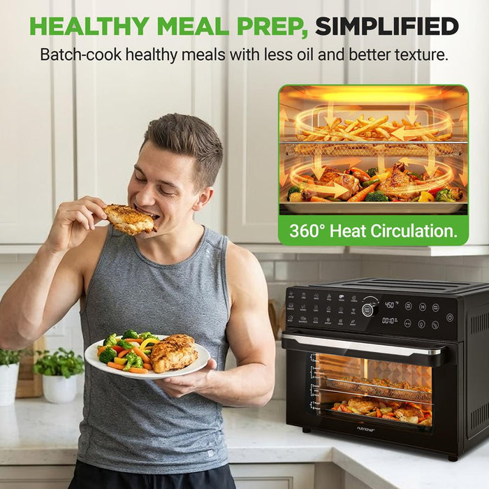 Digital Air Fryer Toaster Oven Combo, 32 Qt