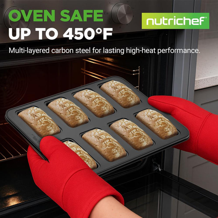 42-Piece Nonstick Bakeware Set - Perfect Baking Results - Carbon Steel