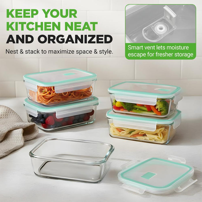High Borosilicate Glass Food Container