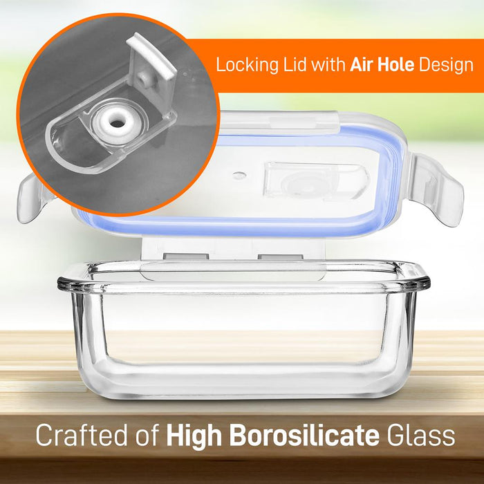 High Borosilicate Glass Food Container