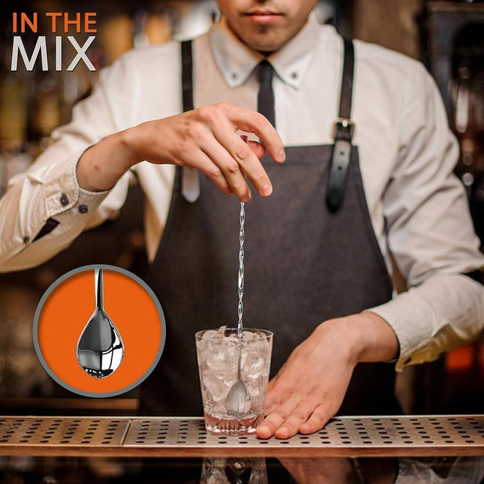 Set cocktail 5 pezzi in acciaio inox Cocktail shaker di Brandani | Made Set cocktail 5 pezzi in acciaio inox Cocktail shaker di Brandani | Made