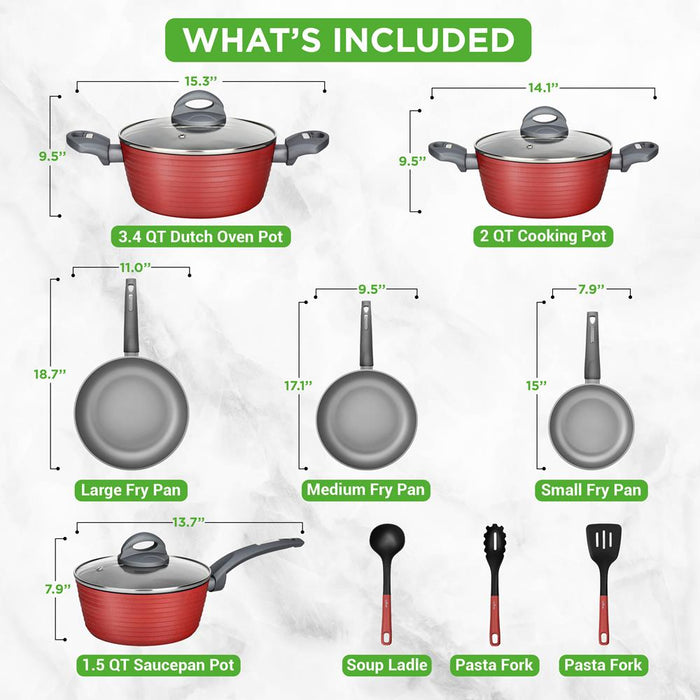 Home Kitchen Cookware Set