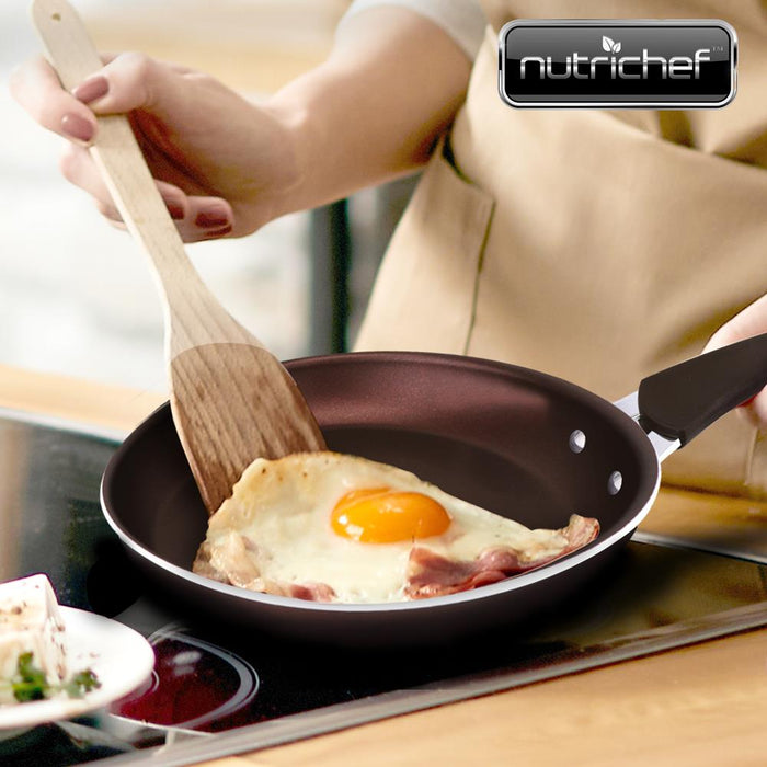 12'' Large Fry Pan - Non-Stick High-Qualified Kitchen Cookware, (Works With Models: Nccw14Sbr & Nccw20Sbr)