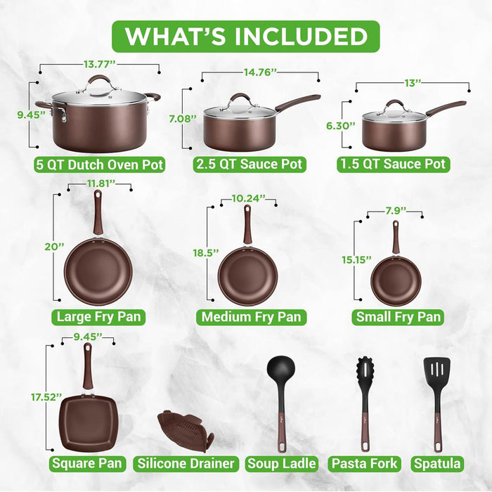 Home Kitchen Cookware Set