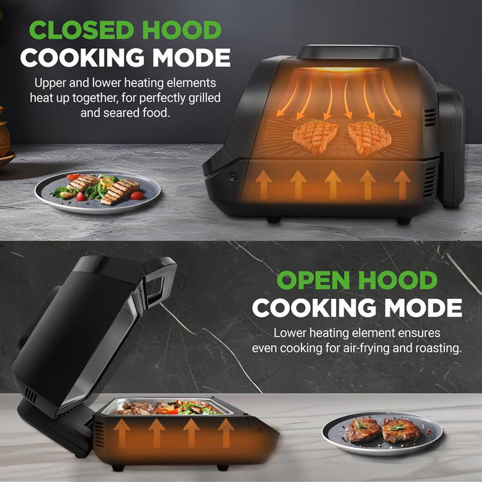 Smart Griller With Air Frying Combo