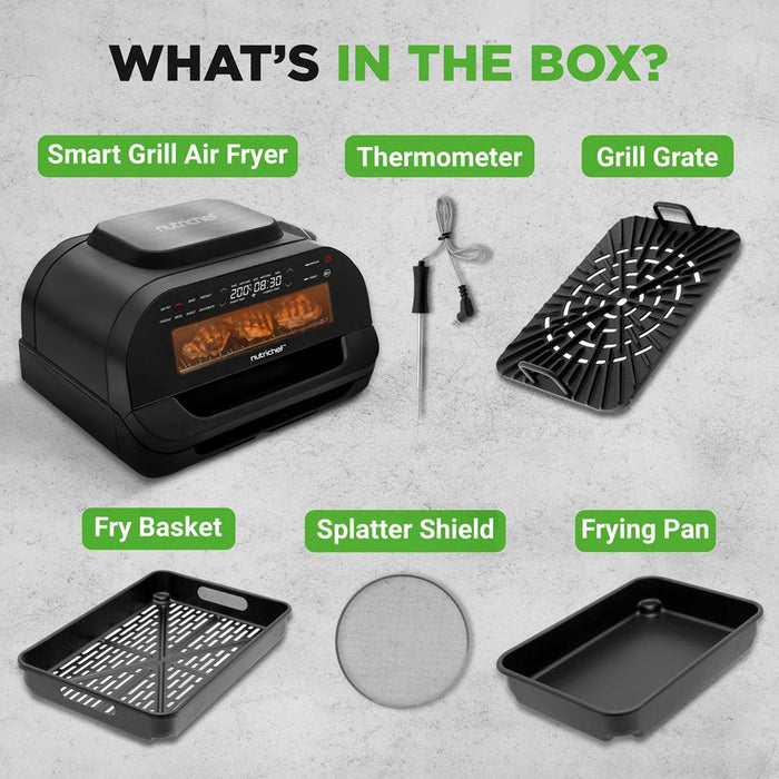 Smart Griller With Air Frying Combo