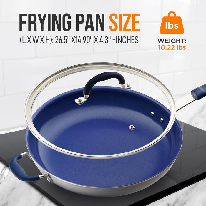 Non-Stick Fry Pan With Lid