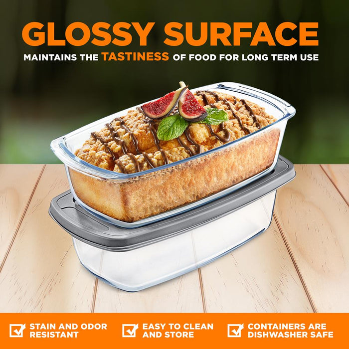 Superior Glass Loaf Pan With Cover