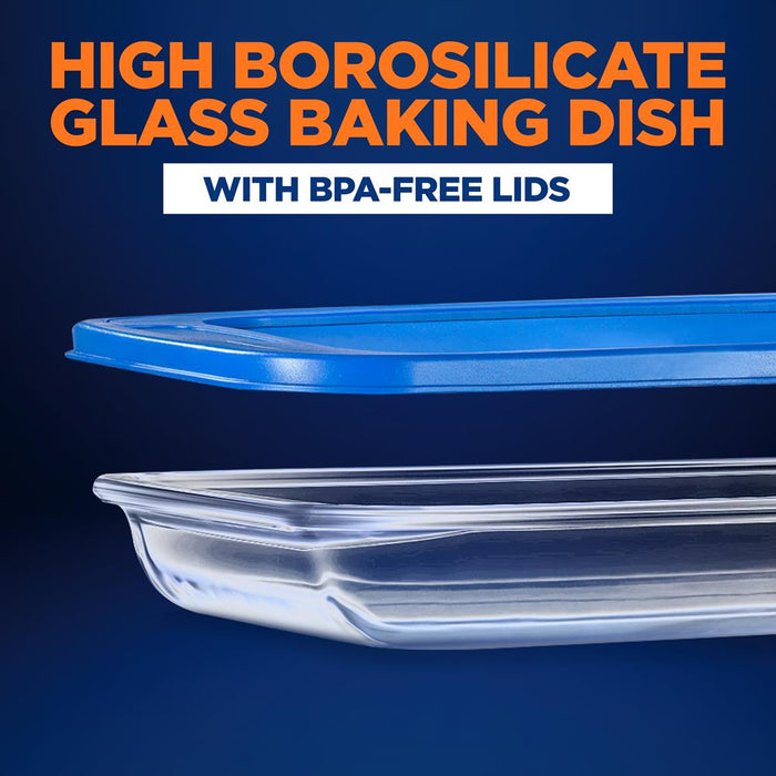 High Borosilicate Glass Bakeware Set