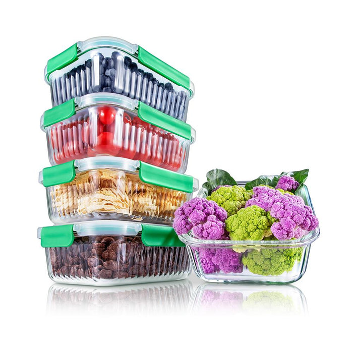 High Borosilicate Glass Food Container