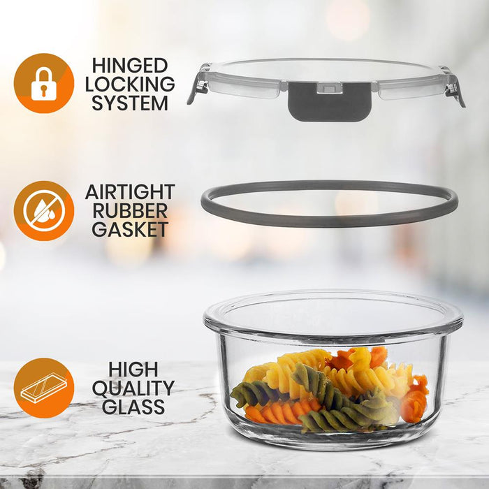 High Borosilicate Glass Food Container