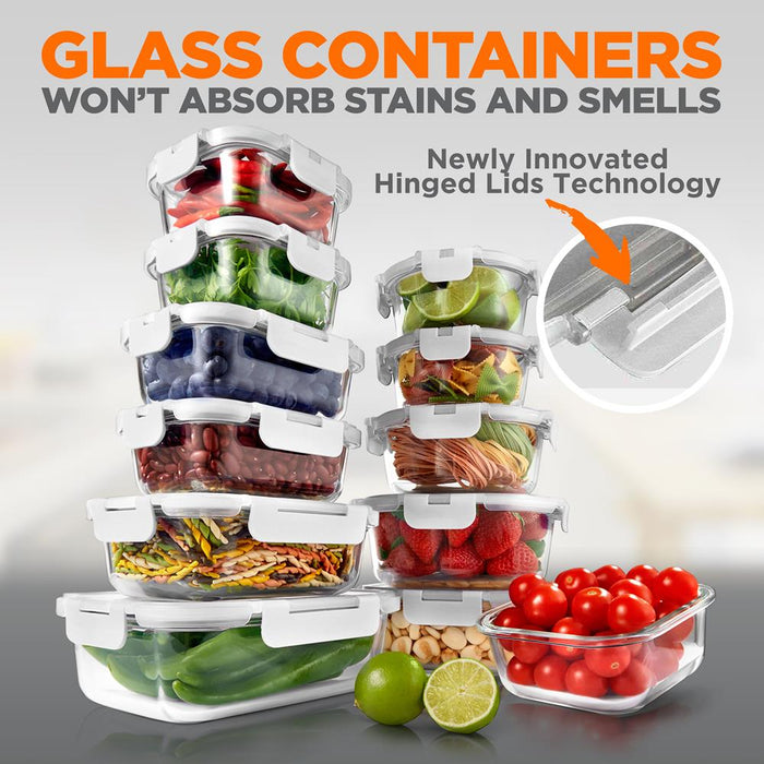 High Borosilicate Glass Food Container