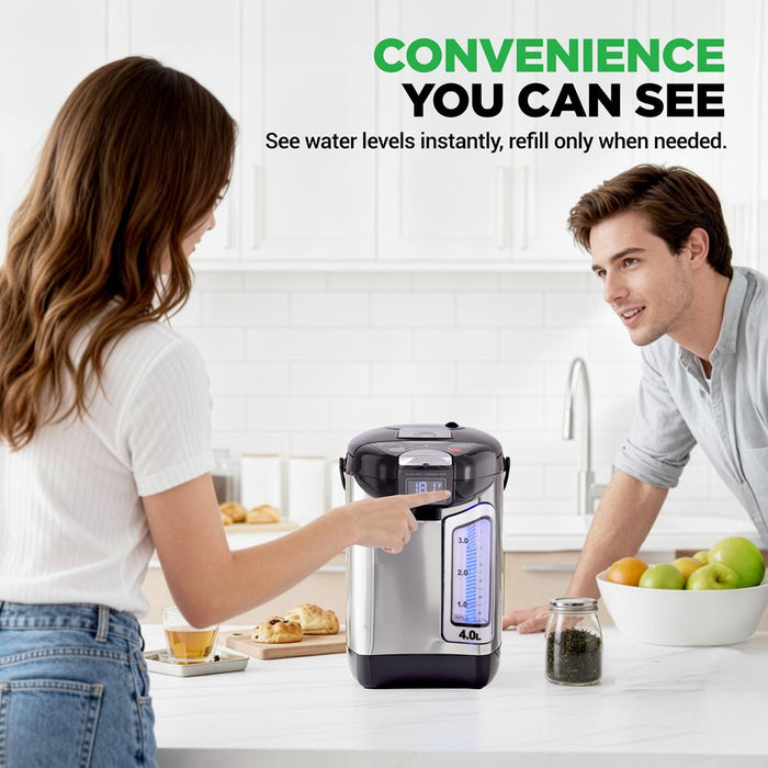 4L Digital Hot Water Dispenser - Instant Water Boiler / Water Heater, Auto Dispense Safety Lock,(4.227 Quarts)