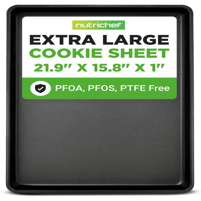Nonstick XL Baking Pan 22"x16" Carbon Steel Dishwasher Safe