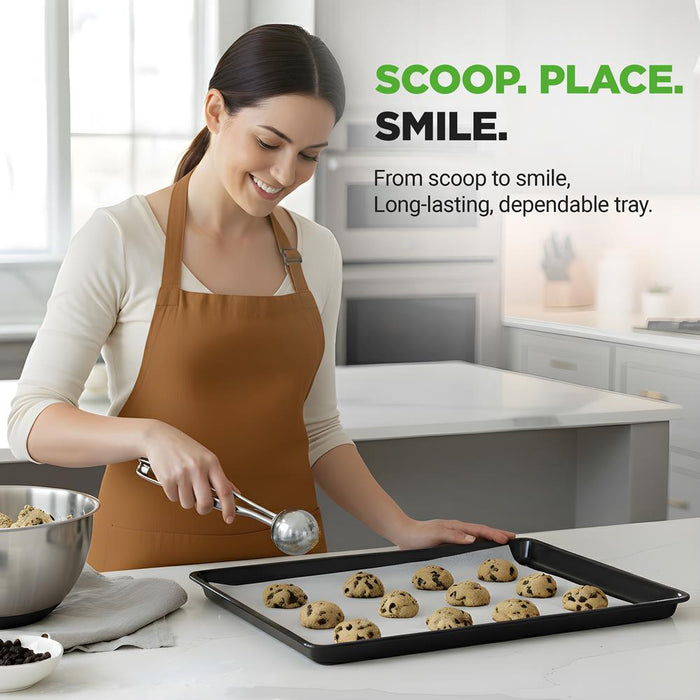 Nonstick XL Baking Pan 22"x16" Carbon Steel Dishwasher Safe