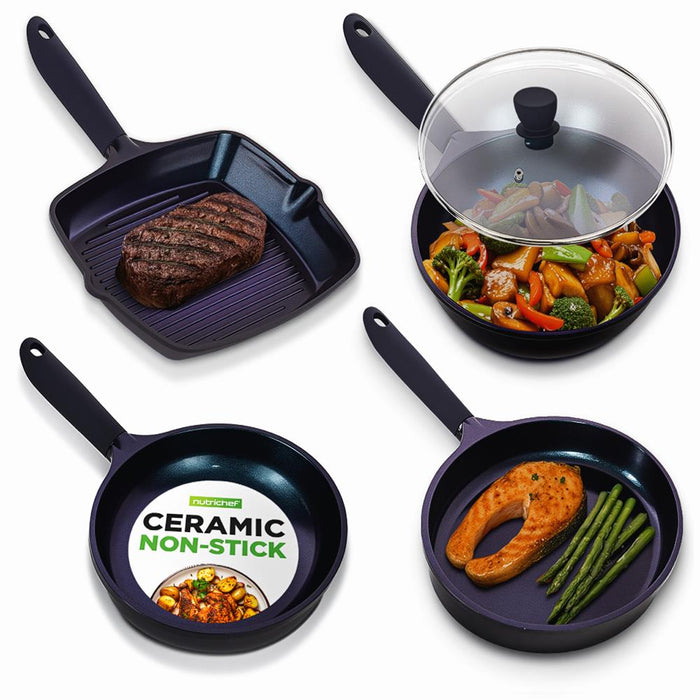 5-Piece Nonstick Frying Pan Set