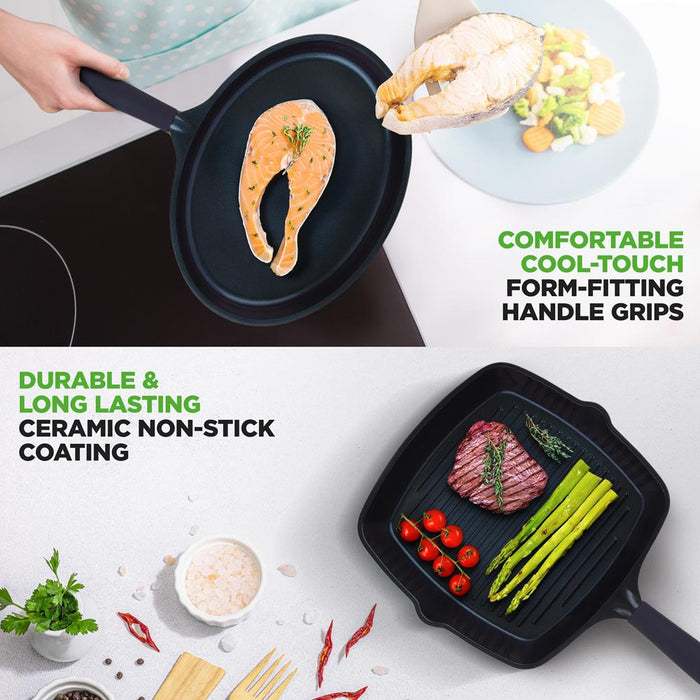 5-Piece Nonstick Frying Pan Set - Thumbnail 2