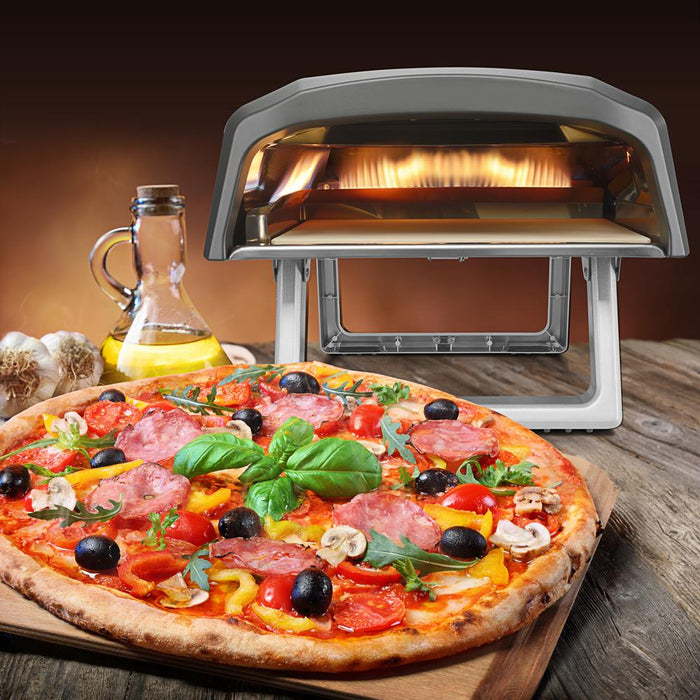 Portable Outdoor Pizza Oven - Gas Fired, Fire & Stone Outdoor Pizza Oven