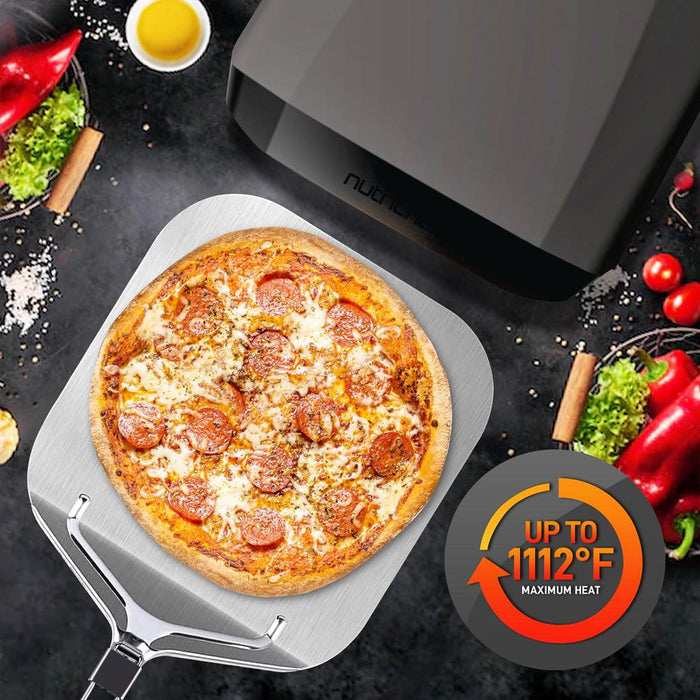 Pizza Peel For Oven And Grill -  Durable And Safe Aluminum Base With Stainless Steel Handle (Compatible With Nutrichef Model Number: Ncpizovn)