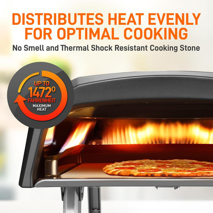 Pizza Stone For Oven And Grill - Durable And Safe Baking Stone For Grill, Thermal Shock Resistant Cooking Stone (Compatible With Nutrichef Model Number: Ncpizovn)