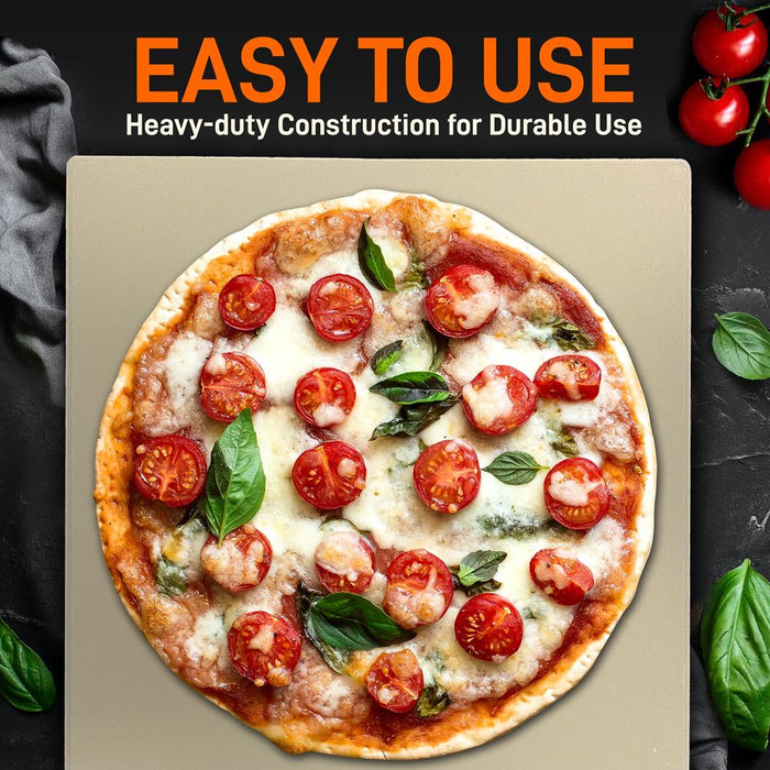 Pizza Stone For Oven And Grill - Durable And Safe Baking Stone For Grill, Thermal Shock Resistant Cooking Stone (Compatible With Nutrichef Model Number: Ncpizovn)