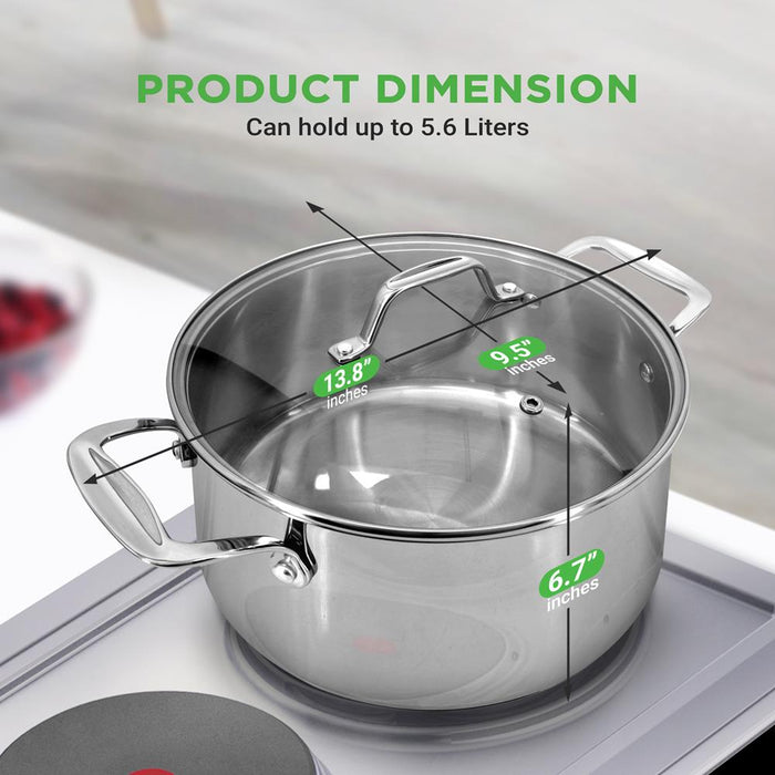 Stainless Steel Cookware Stockpot