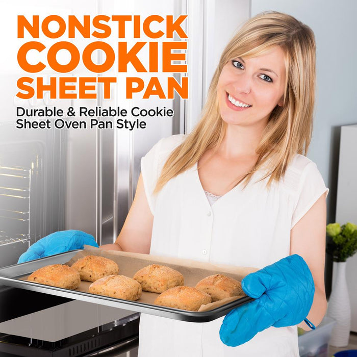 2 Sets Baking Sheet Pan With Cooling Rac