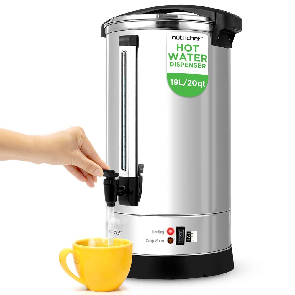 19L Water Boiler & Dispenser, Quick Heat, Stainless Steel, Silver