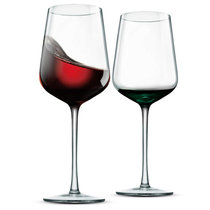 2 Pcs. Of Crystal Wine Glass - Ultra Clear, Elegant Crystal-Clear Wine Glass