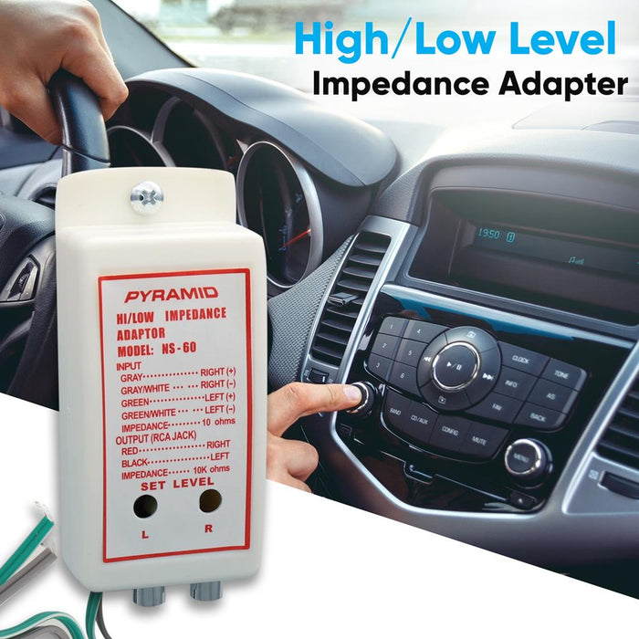 High To Low Level Impedance Adaptor