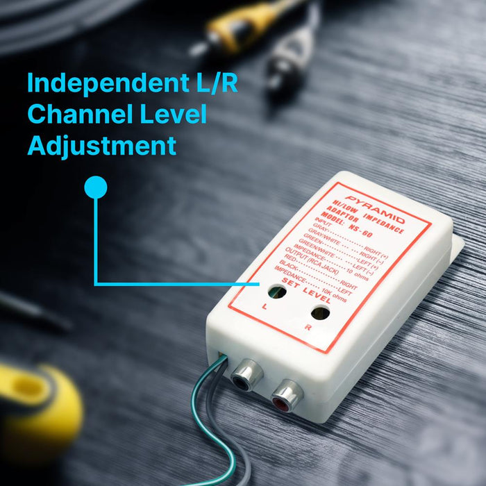 High To Low Level Impedance Adaptor