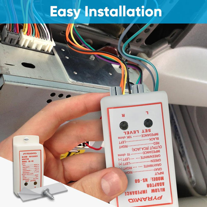 High To Low Level Impedance Adaptor