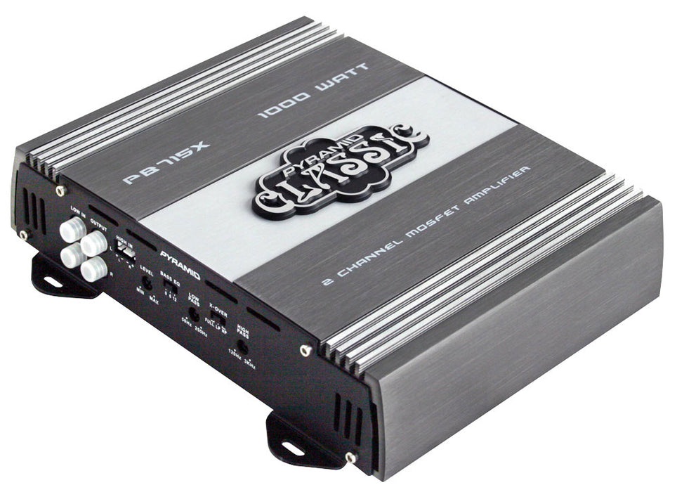 1000 Watts 2 Channel Bridgeable Car Amplifier