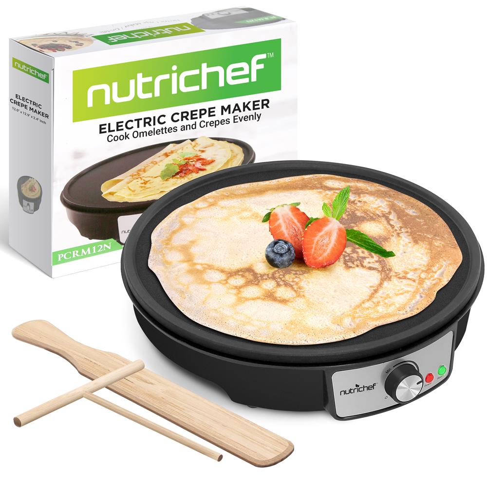 Crepe Maker / Griddle — NutriChef Kitchen